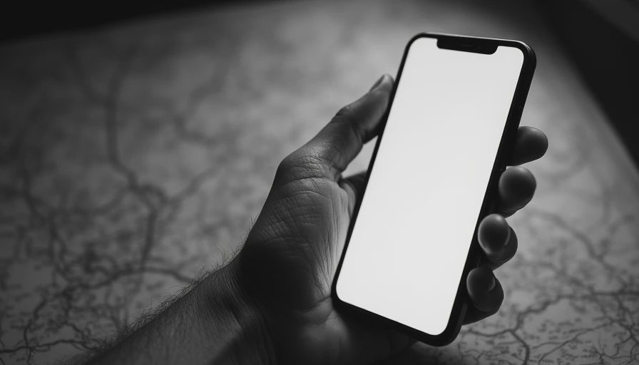 A hand holding a powered-off smartphone outdoors representing digital minimalism.webp