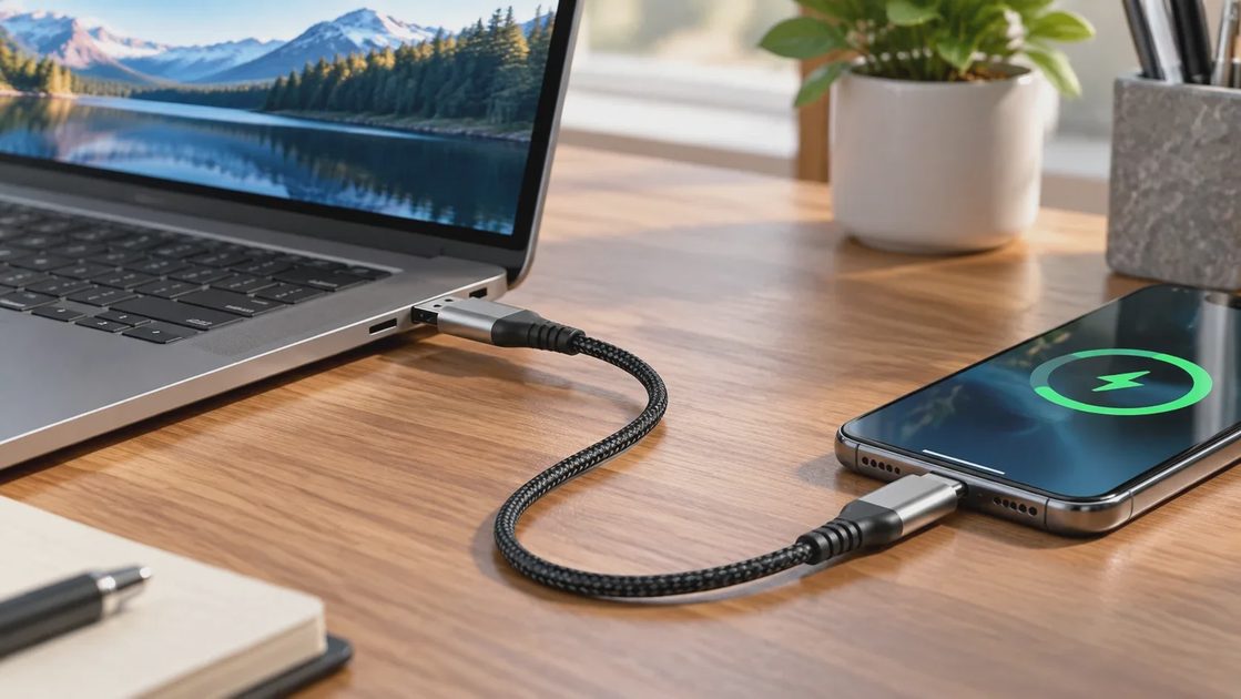 Umefly 6-inch USB-A to USB-C Cable, 2-Pack Umefly 6-inch USB-A to USB-C Cable, 2-Pack