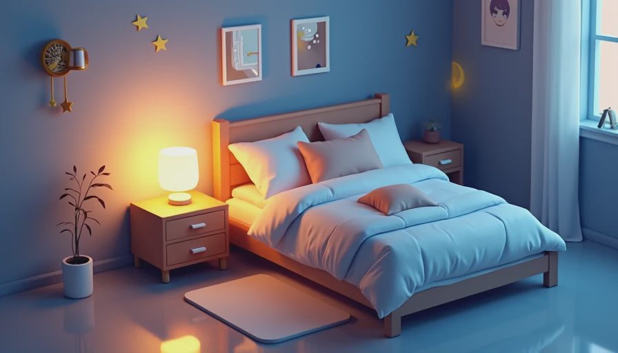 Visual context for casper night light