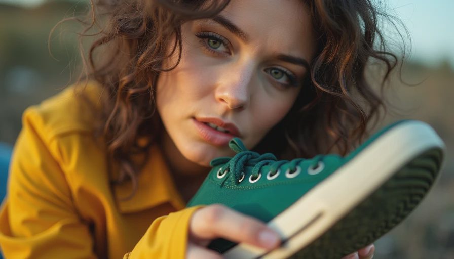 Visual context for vessi shoes review