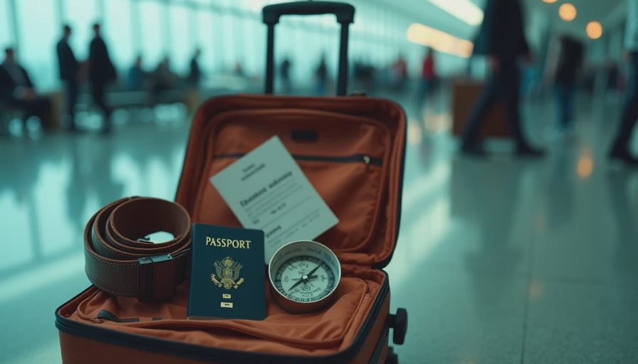 Visual context for cincha travel belt
